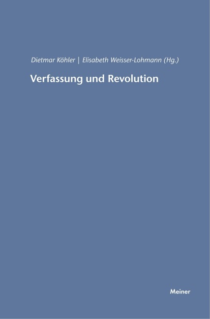 Verfassung und Revolution - 