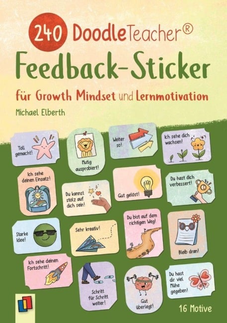 240 Doodleteacher Feedback-Sticker - Doodleteacher