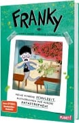 Cover-Bild zum Titel 'Franky 2: Meine schräge Schulzeit, Bluthornissen und andere Katastrophen' von 'Nicola Anker'