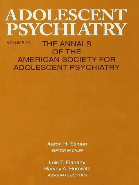 Adolescent Psychiatry, V. 23 - 