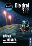 Cover-Bild zum Titel 'Die drei ??? Rätsel des Mondes' von 'Hendrik Buchna'
