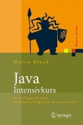 Cover-Bild zum Titel 'Java-Intensivkurs' von 'Marco Block'