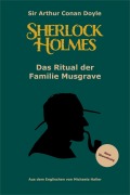 Cover-Bild zum Titel 'Sherlock Holmes: Das Ritual der Familie Musgrave' von 'Arthur Conan Doyle'