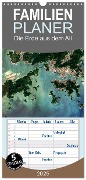 Familienplaner 2025 - Die Erde aus dem All mit 5 Spalten (Wandkalender, 21 x 45 cm) CALVENDO - Christian Pauschert