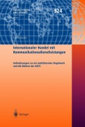 Cover-Bild zum Titel 'Internationaler Handel mit Kommunikationsdienstleistungen' von 'Jan Krancke'