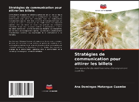 Stratégies de communication pour attirer les billets - Ana Domingas Matangue Cuambe