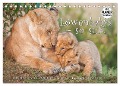 Emotionale Momente: Löwenbabys - so süß. (Tischkalender 2024 DIN A5 quer), CALVENDO Monatskalender - Ingo Gerlach