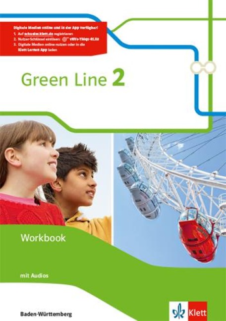 Green Line 2. Workbook mit Audios. Ausgabe Baden-Württemberg - 