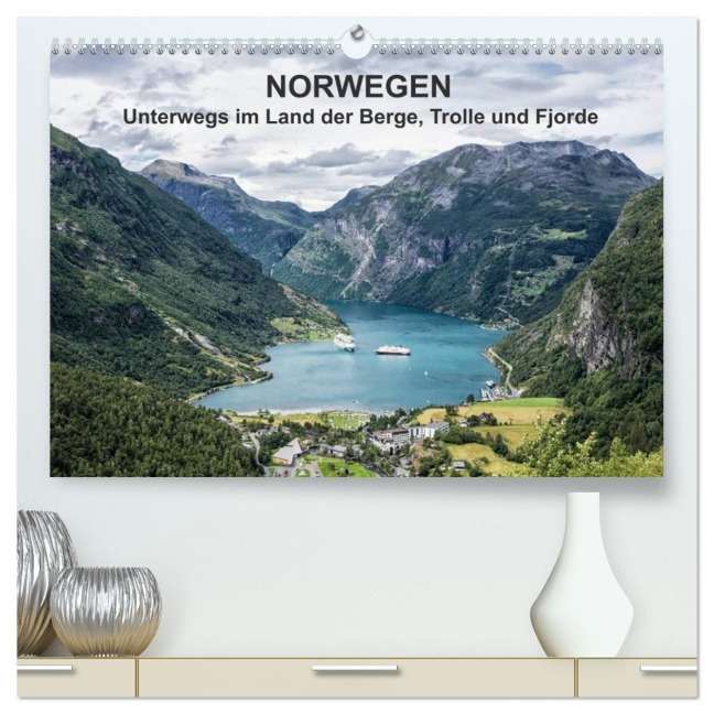 Norwegen - Unterwegs im Land der Berge, Trolle und Fjorde (hochwertiger Premium Wandkalender 2026 DIN A2 quer), Kunstdruck in Hochglanz - Rico Ködder