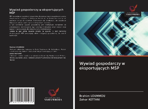 Wywiad gospodarczy w eksportuj¿cych M¿P - Brahim Loummou, Zohor Kettani