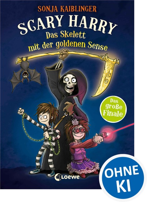 Scary Harry (Band 9) - Das Skelett mit der goldenen Sense - Sonja Kaiblinger