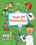 Cover-Bild zum Titel 'Finde den Verbrecher! Spurensuche mit wissenschaftlichen Methoden. Für junge Detektive ab 8 Jahren. Spannende Fakten, Rätsel, Experimente und Beispiele aus Kriminalistik und Forensik.' von 'Claudia Martin'