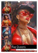 Cover-Bild zum Titel 'Rap Queens. Badass Attitude im Streetwear-Charme (Wandkalender 2026 DIN A3 hoch), CALVENDO Monatskalender' von 'Rose Hurley'