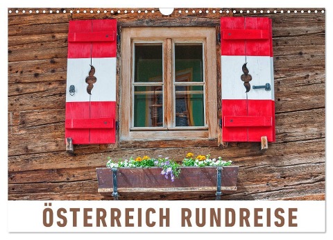 Österreich Rundreise (Wandkalender 2025 DIN A3 quer), CALVENDO Monatskalender - Martin Ristl