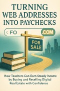 Cover-Bild zum Titel 'Turning Web Addresses Into Paychecks How Teachers Can Earn Steady Income by Buying and Reselling Digital Real Estate with Confidence' von 'Damian Lockhart'