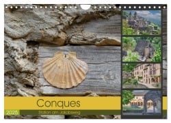 Conques ist eine wichtige Station am französischen Jakobsweg (Wandkalender 2025 DIN A4 quer), CALVENDO Monatskalender - Bodo Schmidt