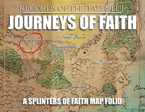 Journeys of Faith - Splinters of Faith Mapbook - Jeff Harkness