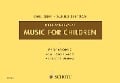 Music for Children 1 - Carl Orff, Gunild Keetman