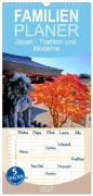 Cover-Bild zum Titel 'Familienplaner 2027 - Japan - Traditon und Moderne mit 5 Spalten (Wandkalender, 21 x 45 cm) CALVENDO' von 'Thomas Leonhardy'