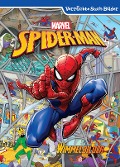 Cover-Bild zum Titel 'Spider-Man - Wimmelbilder - Verrückte Such-Bilder - Marvel' von ''