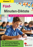 Cover-Bild zum Titel '5-Minuten-Diktate / Klasse 7' von 'Stefanie Kraus'