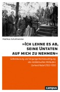 Cover-Bild zum Titel 'Ich lehne es ab, seine Untaten auf mich zu nehmen' von 'Mathias Schafmeister'