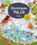 Cover-Bild zum Titel 'Gemeinsam malen - Tiere' von ''