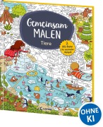 Cover-Bild zum Titel 'Gemeinsam malen - Tiere' von ''