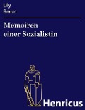 Cover-Bild zum Titel 'Memoiren einer Sozialistin' von 'Lily Braun'