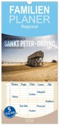 Familienplaner 2026 - Sankt Peter-Ording. Licht, Schatten und Natur mit 5 Spalten (Wandkalender, 21 x 45 cm) CALVENDO - Thomas Jansen