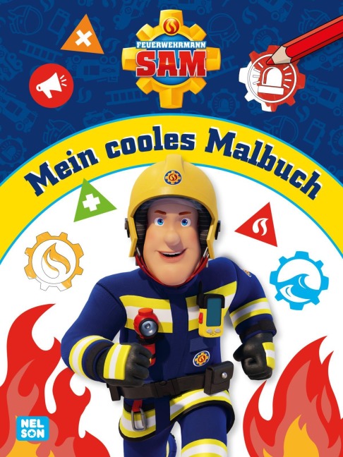 Feuerwehrmann Sam: Mein cooles Malbuch - 