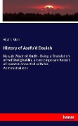 Cover-Bild zum Titel 'History of Asafu'd Daulah' von 'Abul T. Khan'