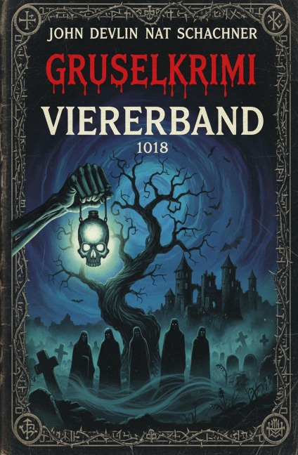 Gruselkrimi Viererband 1018 - John Devlin, Nat Schachner