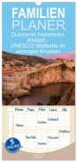 Cover-Bild zum Titel 'Familienplaner 2027 - Dubrovnik historische Altstadt - UNESCO¿Welterbe im sonnigen Kroatien mit 5 Spalten (Wandkalender, 21 x 45 cm) CALVENDO' von 'Drachenkind-Fotografie'