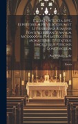 Cover-Bild zum Titel 'Italia Pontificia, Sive, Repertorium Privilegiorum Et Litterarum a Romanis Pontificibus Ante Annum Mclxxxxviii Italiae Ecclesiis Monasteriis Civitatib' von 'Paul Fridolin Kehr'
