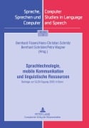 Cover-Bild zum Titel 'Sprachtechnologie, mobile Kommunikation und linguistische Ressourcen' von ''
