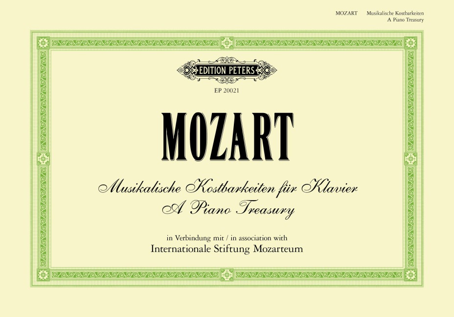 Musikalische Kostbarkeiten für Klavier - Wolfgang Amadeus Mozart