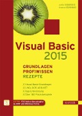 Cover-Bild zum Titel 'Visual Basic 2015 - Grundlagen, Profiwissen und Rezepte' von 'Walter Doberenz, Thomas Gewinnus'