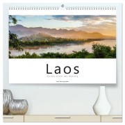 Cover-Bild zum Titel 'Laos - An den Ufern des Mekong (hochwertiger Premium Wandkalender 2026 DIN A2 quer), Kunstdruck in Hochglanz' von 'Jens Benninghofen'