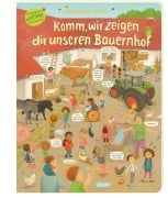 Cover-Bild zum Titel 'Komm, wir zeigen dir unseren Bauernhof (Constanze von Kitzings Wimmelgeschichten 3)' von 'Constanze von Kitzing'