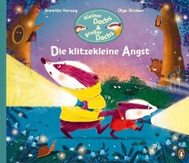 Cover-Bild zum Titel 'Kleiner Dachs & großer Dachs - Die klitzekleine Angst' von 'Annette Herzog'