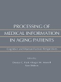Cover-Bild zum Titel 'Processing of Medical information in Aging Patients' von ''