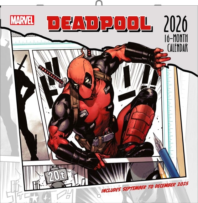 DEADPOOL - Broschürenkalender im Format 30 x 30 - 
