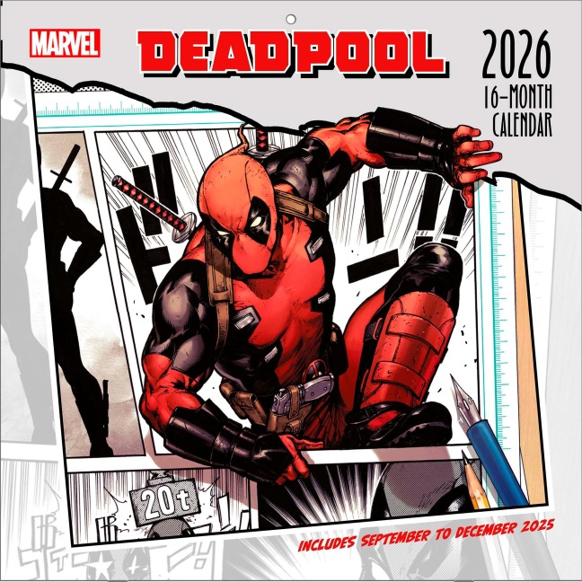 DEADPOOL - Broschürenkalender im Format 30 x 30 - 