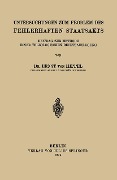 Cover-Bild zum Titel 'Untersuchungen zum Problem des Fehlerhaften Staatsakts' von 'Ernst Von Hippel'