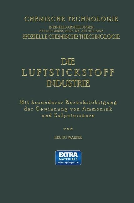 Die Luftstickstoff-Industrie - Bruno Waeser