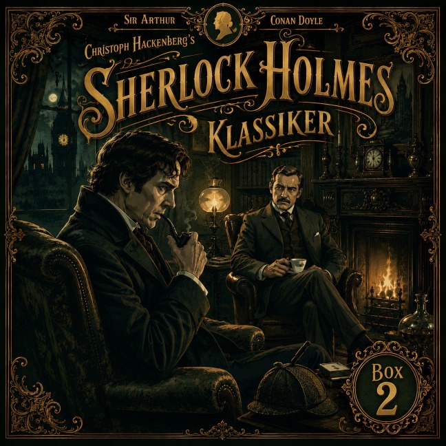 Christoph Hackenbergs Sherlock Holmes Klassiker-Box 2 - Arthur Conan Doyle