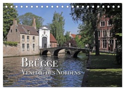 Cover-Bild zum Titel 'Brügge - Venedig des Nordens (Tischkalender 2026 DIN A5 quer), CALVENDO Monatskalender' von 'Kristina Rütten'
