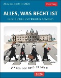 Alles, was Recht ist Tages-Abreißkalender 2024. Spannende Gerichtsurteile und hilfreiches Jura-Wissen für jeden Tag. Tageskalender zum Aufhängen und Aufstellen - Christian Dornis, Tim Oliver Feicke