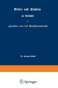 Cover-Bild zum Titel 'Bilder und Studien zur Geschichte der Industrie und des Maschinenwesens' von 'Hermann Grothe'